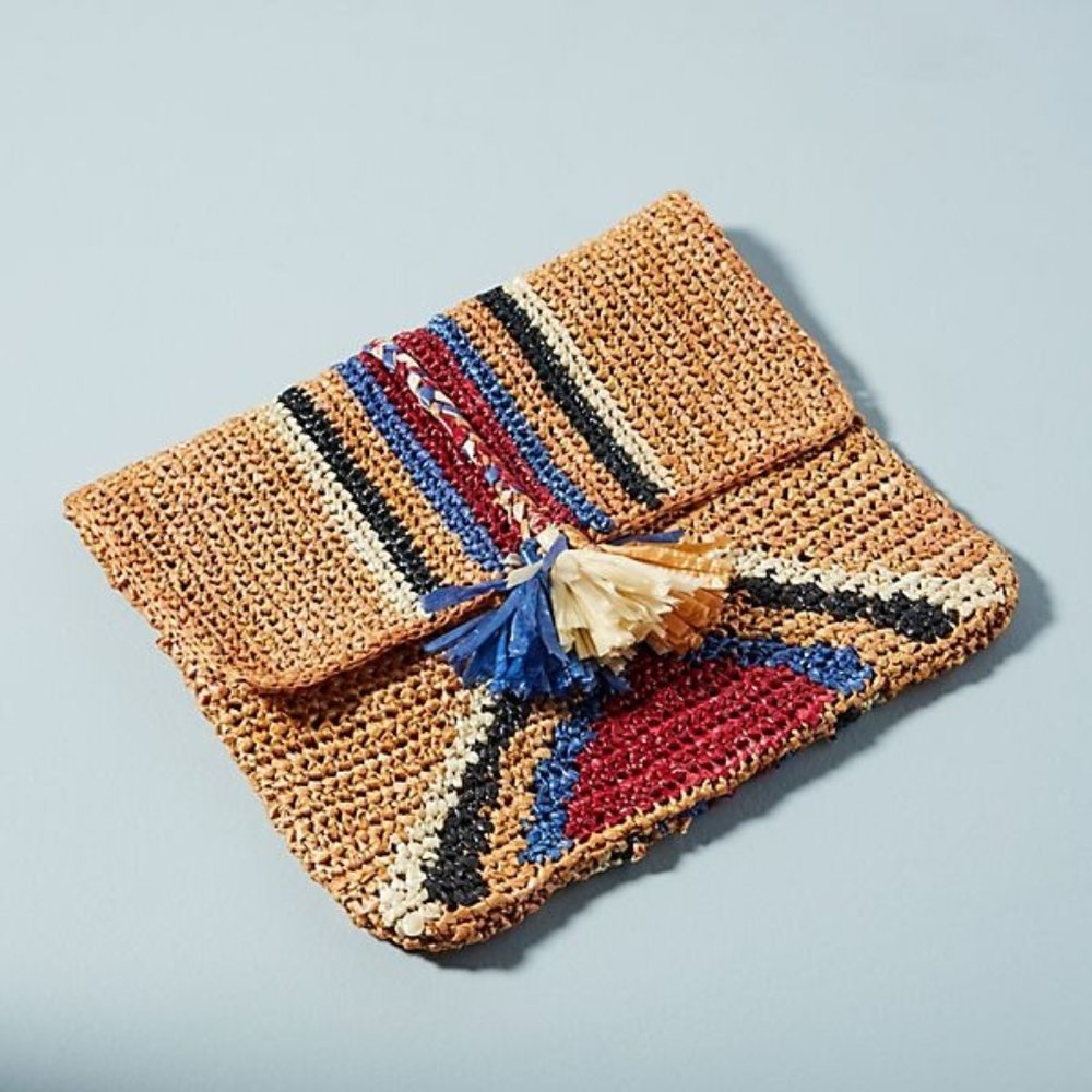 Antik Batik Rufo Woven Handmade Clutch
